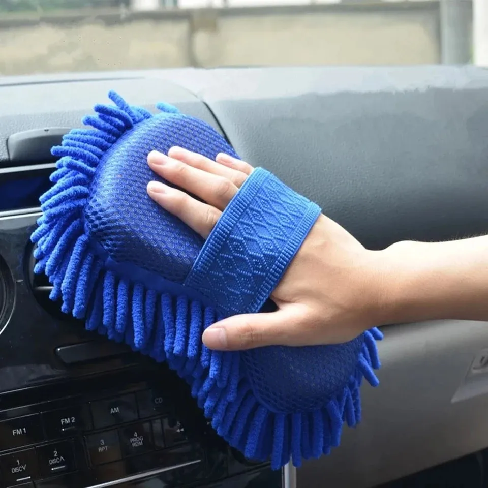 Buy Microfiber Car Cleaning Sponge in Sri Lanka. Soft, absorbent, and scratch-free sponge for car wash and home cleaning. Easy grip design with islandwide delivery.