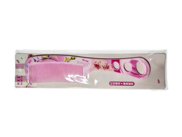 Keep your hair neat and stylish with this Premium Hair Comb, designed for everyday hair care and styling. Perfect for detangling, grooming, and styling all hair types for both men and women. Lightweight, durable, and easy to use.