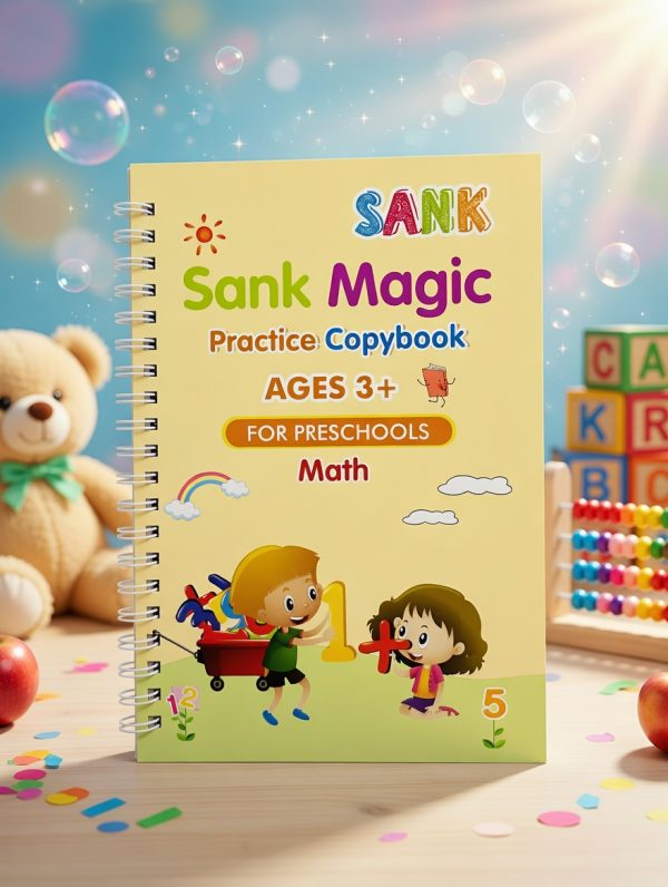 Help your child improve writing skills with our Magic Book Set for Kids. Designed for preschool and early learners, this reusable handwriting practice book helps children learn letters, numbers, drawing, and math in a fun and engaging way. Perfect educational learning tool for kids in Sri Lanka.