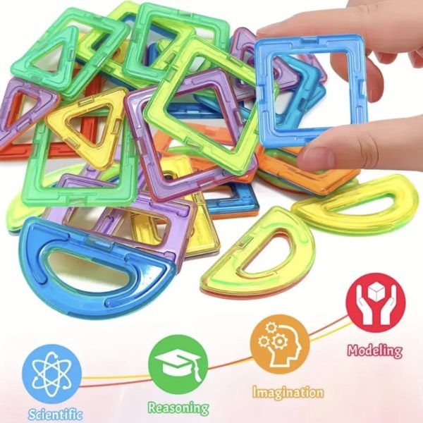 <p data-pm-slice="0 0 []">Boost your child’s creativity with Magnetic Building Blocks. Fun, colorful, and educational toy that helps kids learn shapes, structures, and problem-solving skills while playing.</p>