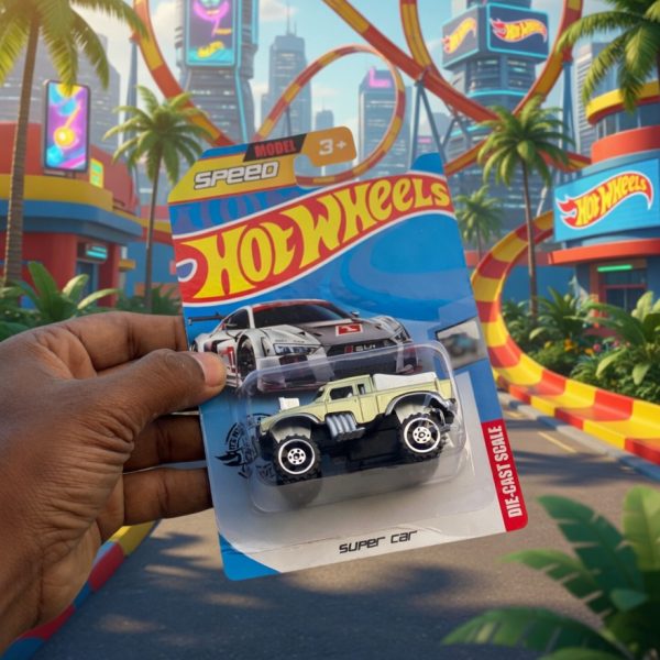 Make playtime more exciting with this Hot Wheels Car Gift Set (3 Pack). Includes stylish sports cars and an off-road pickup, perfect for kids who love cars and racing fun.