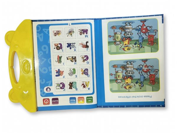 Support your child’s education with the Smart Learning Book for Kids, designed to make learning fun and interactive. Perfect for preschool and early learners to improve alphabet recognition, numbers, shapes, and problem-solving skills through engaging educational activities.