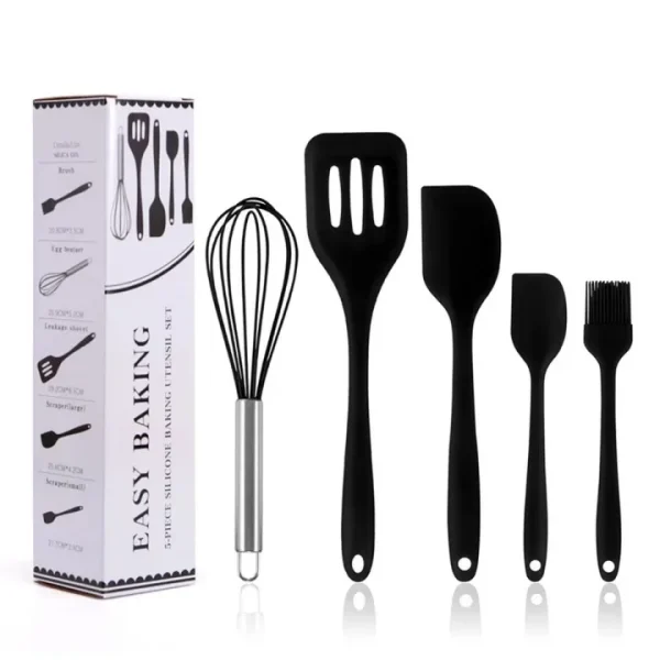 <p data-pm-slice="0 0 []">Upgrade your kitchen with this Silicone Kitchen Utensil Set. Heat-resistant, non-stick safe, and perfect for cooking, baking, and everyday use. Durable, stylish, and easy to clean.</p>