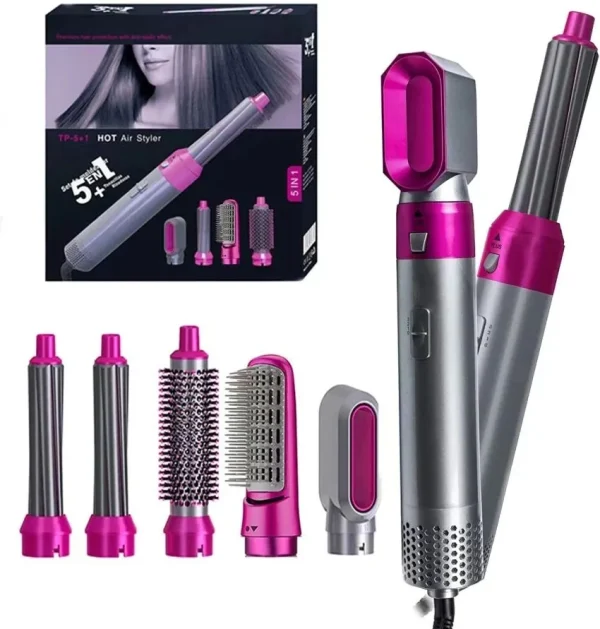 5 In 1 Hot Air Hair Dryer